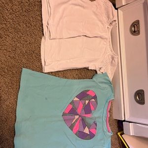 T-short and long sleeve size 7